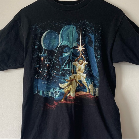 Star Wars Darth Vader Luke Princess Leia t-shirt. Medium - Picture 2 of 7